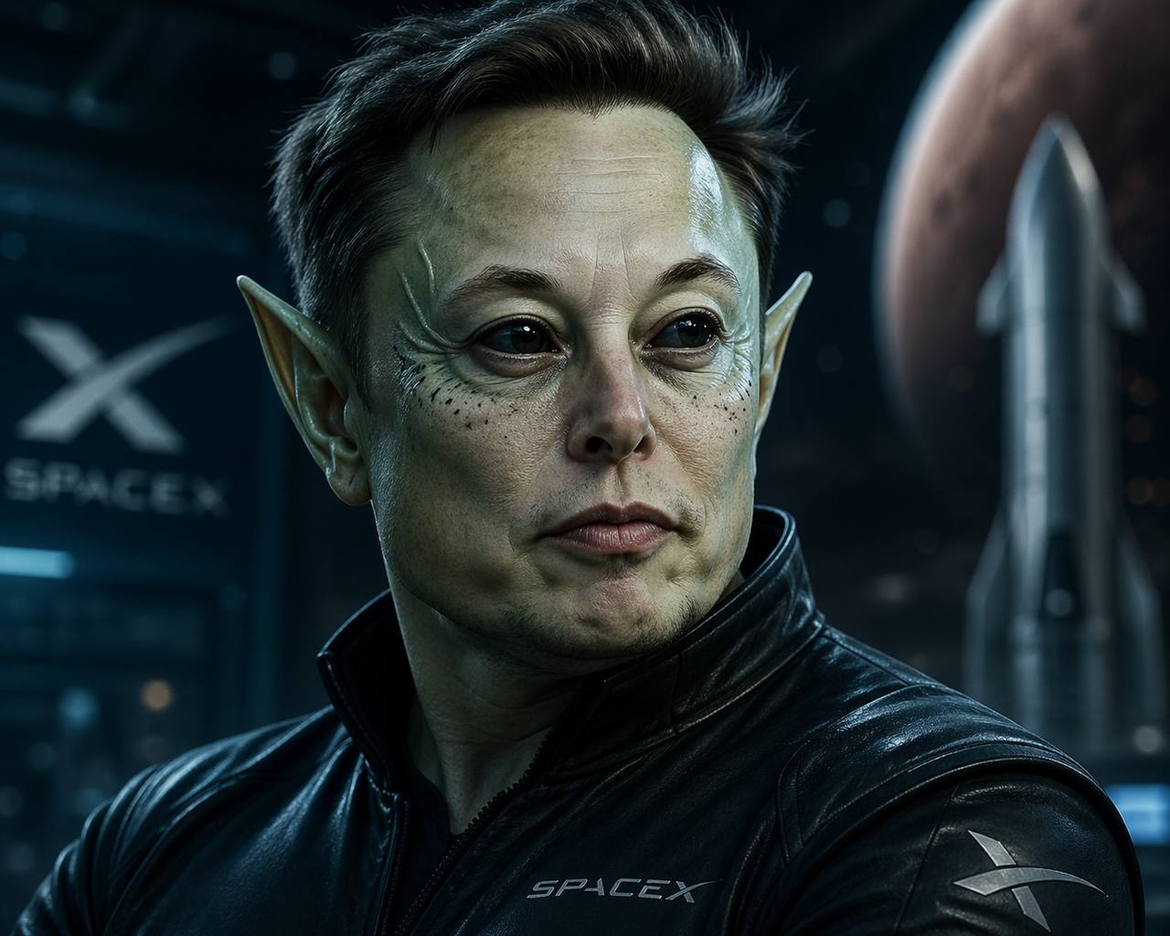 Elien Musk — extraterrestrial subject